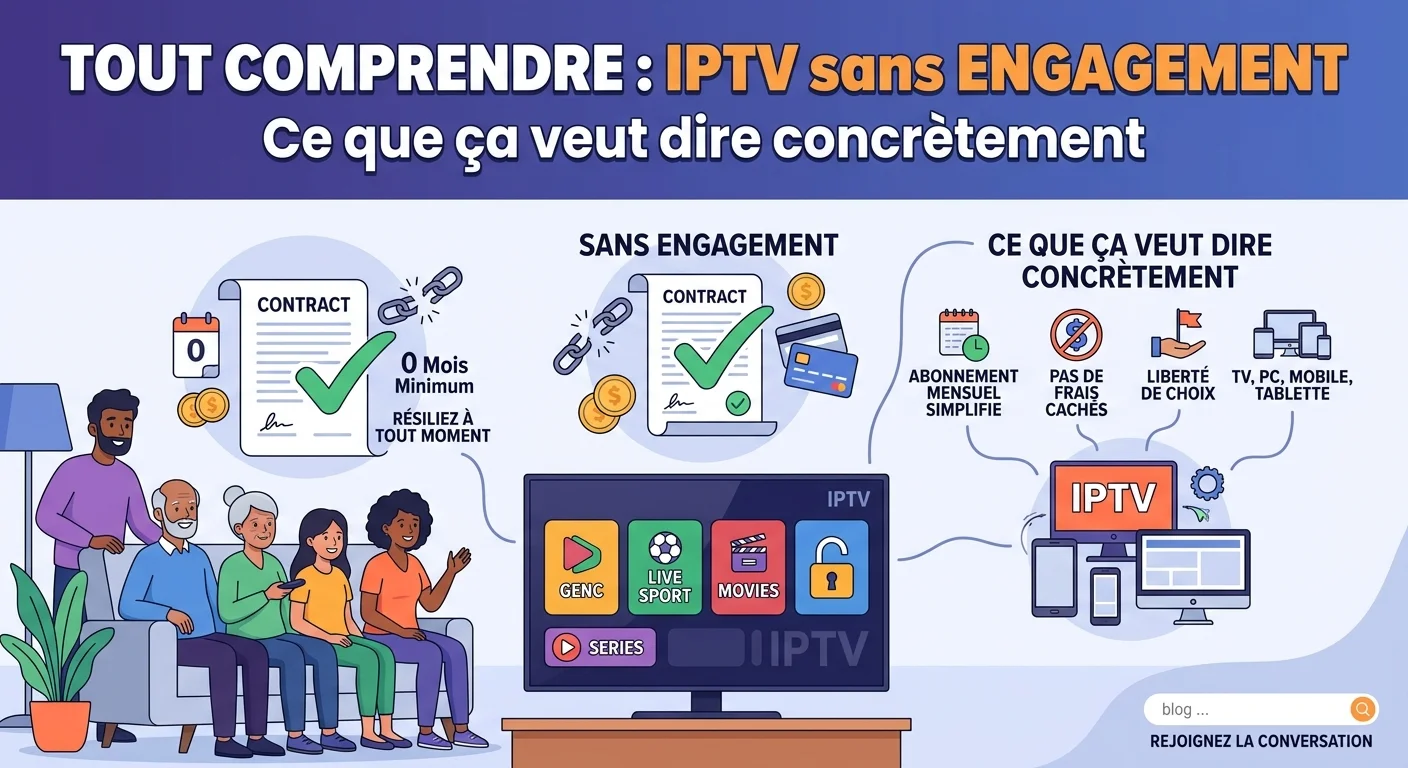 IPTV sans engagement : durée, reconduction tacite et prélèvement automatique